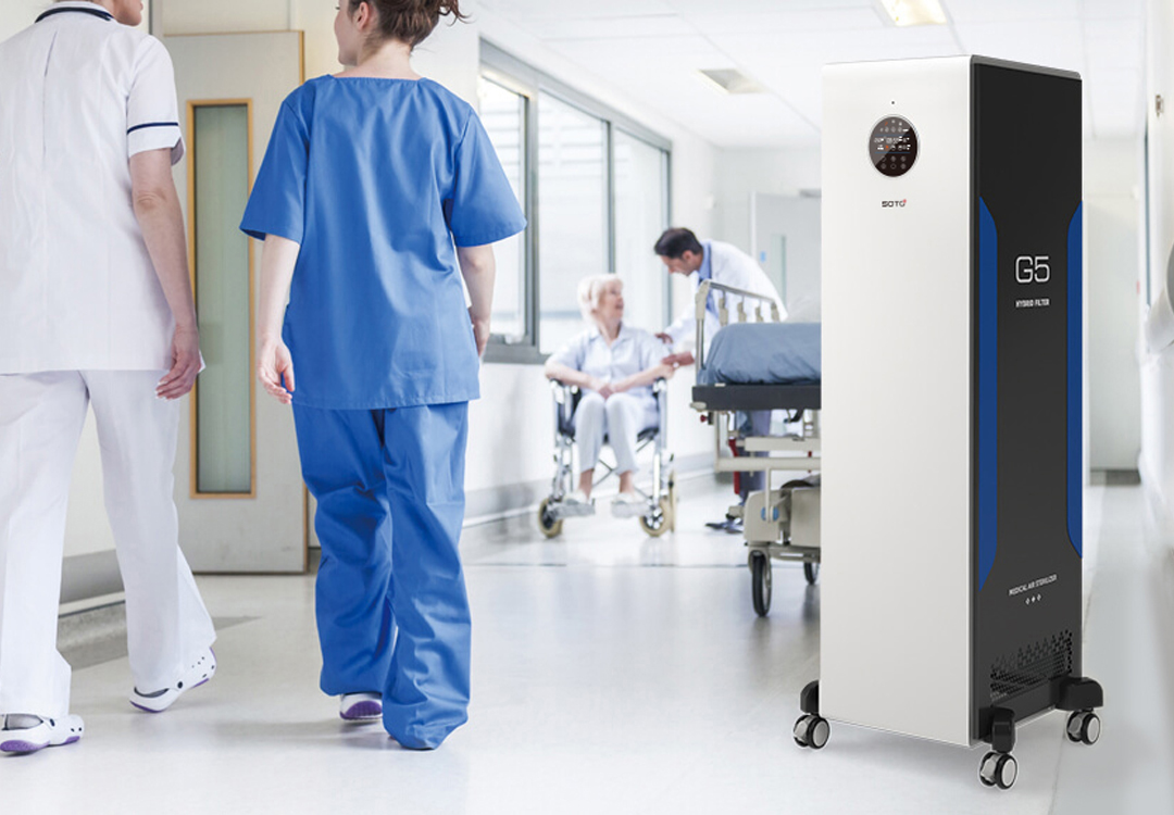 SOTO premium air purifier, ideal choice of medical professionals