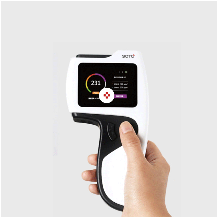 A Large color screen 