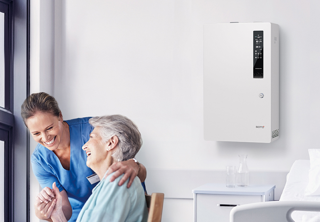 Smart control system with multiple air treatment