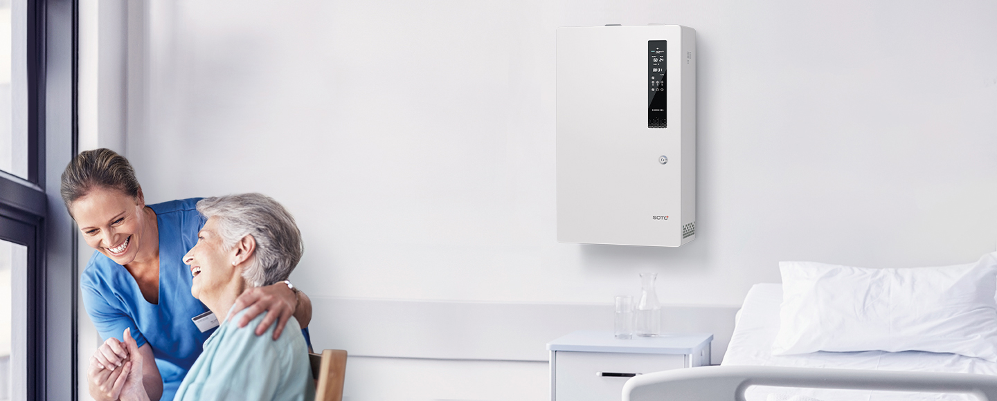 Smart control system with multiple air treatment