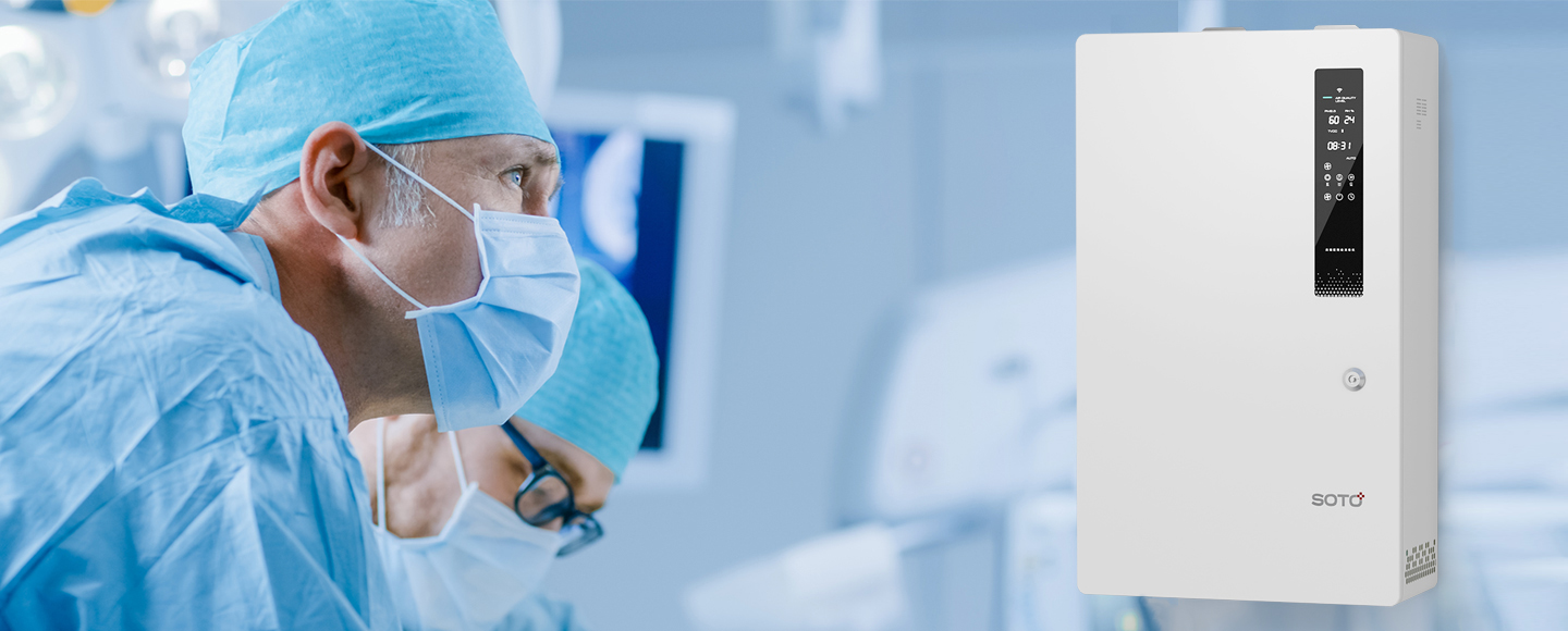 SOTO premium air purifier, Ideal choice of medical professionals<br/>