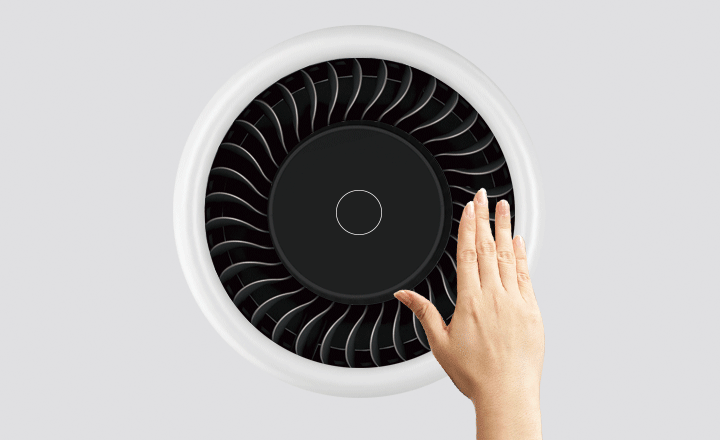 Innovative hand gesture operation prevents cross-contamination between users