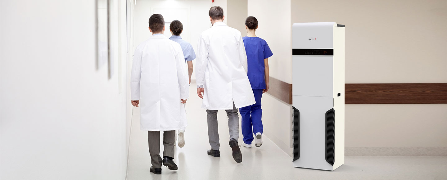 Multi-stage air purification<br/>smart control system