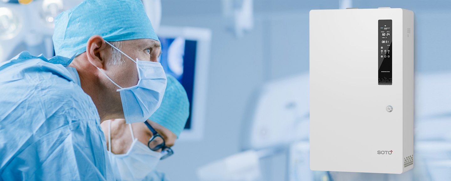 SOTO premium air purifier, ideal choice of medical professionals