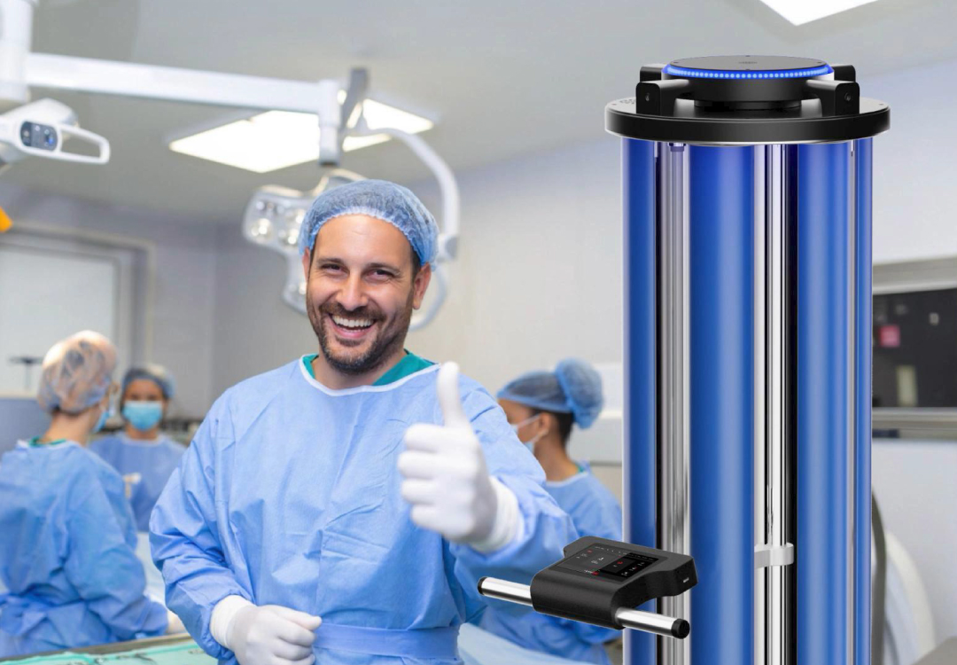 Due to its excellent performance, it is ideal for <br/>sterilization in medical environments