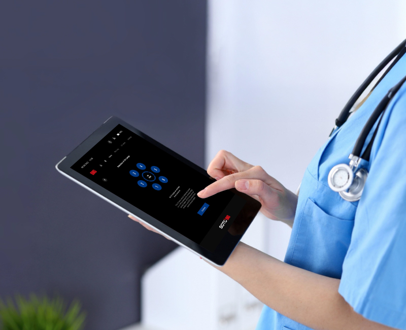 Remote control via tablet‌ 