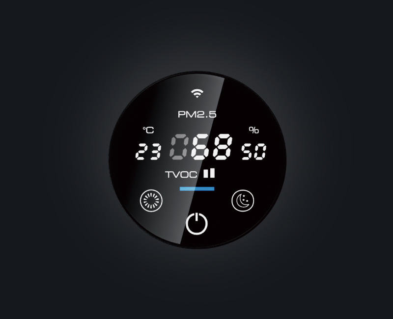 简洁直观的控制显示面板