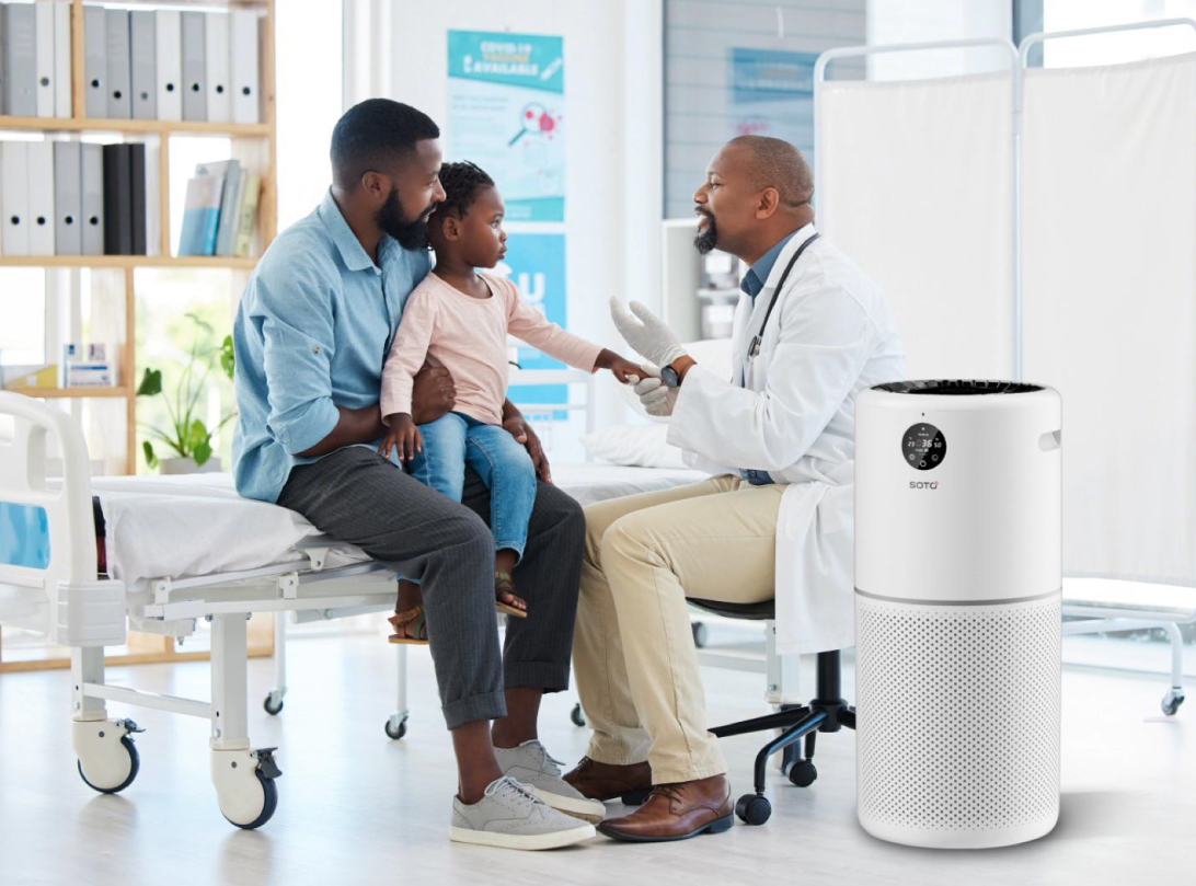 Smart control system and UV-PCO sterilization  