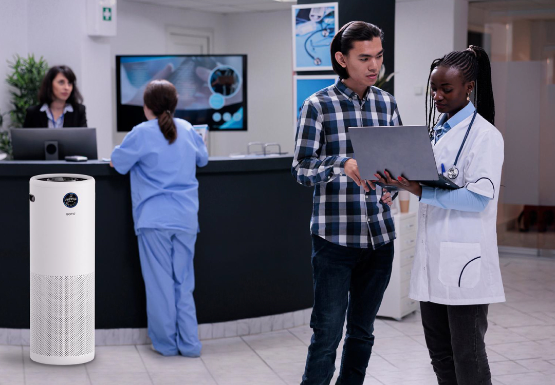 Separate filter design UV-photo catalyst disinfection system