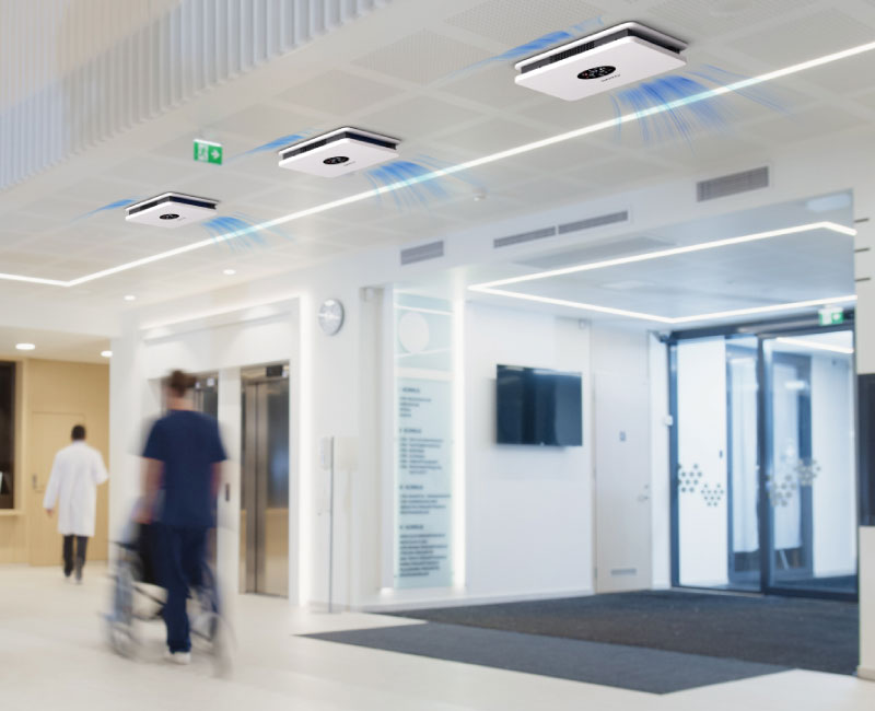 Large air volume & Low noise