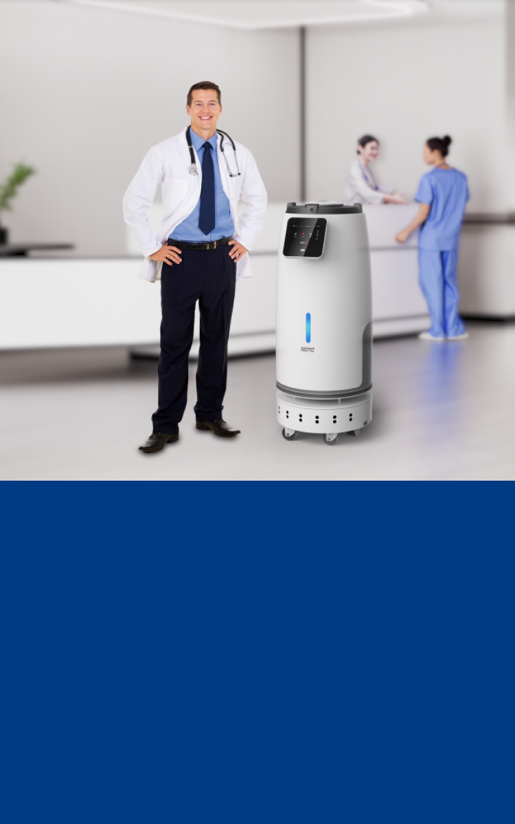 脉冲紫外线消毒机器人