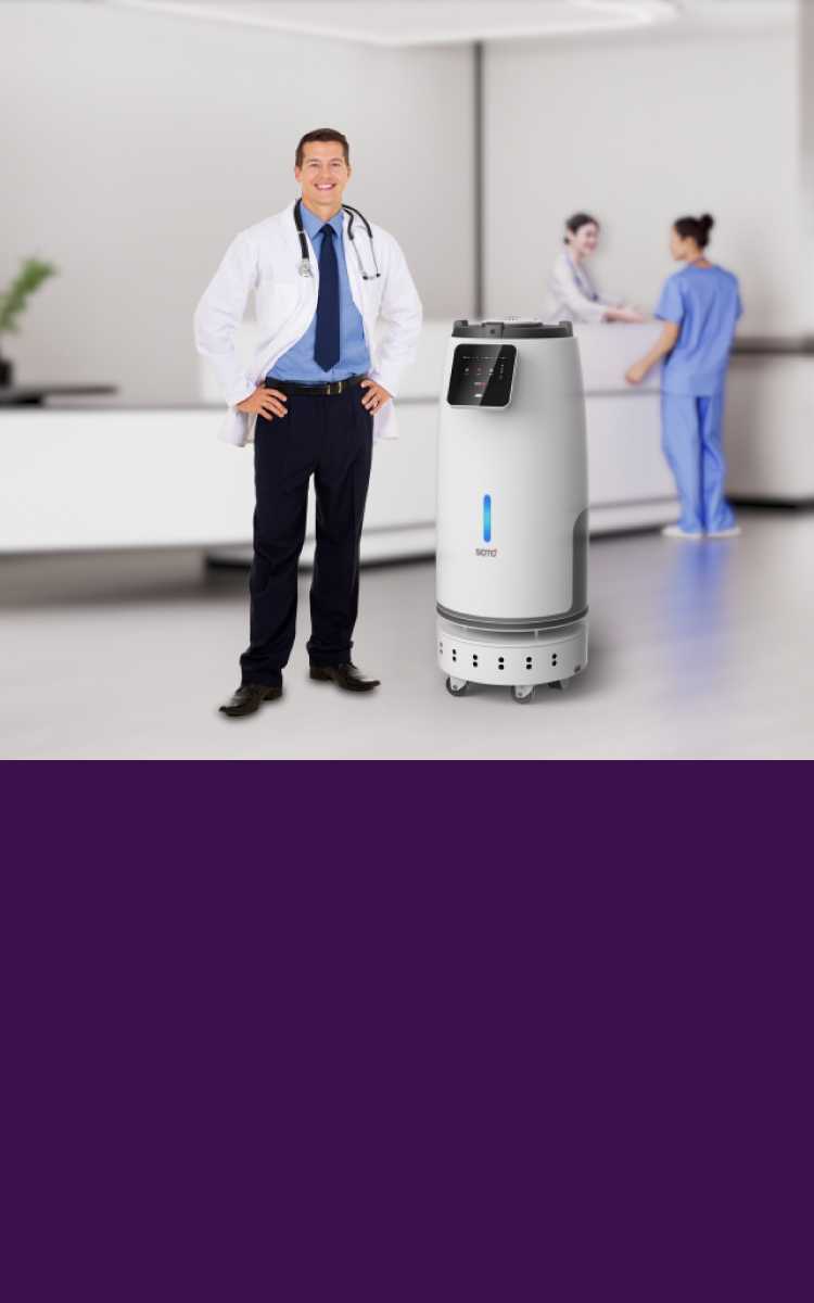 脉冲紫外线消毒机器人